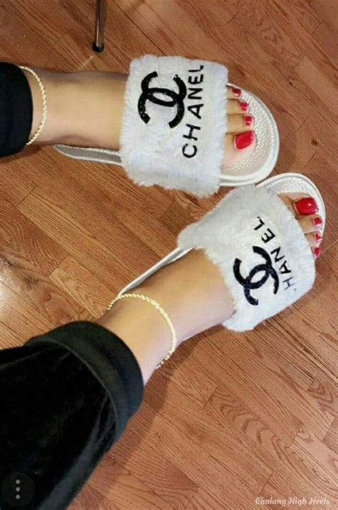 chanel slippers mens|chanel slippers price.